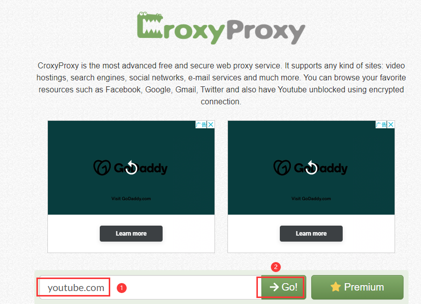 Youtube Croxy Proxy