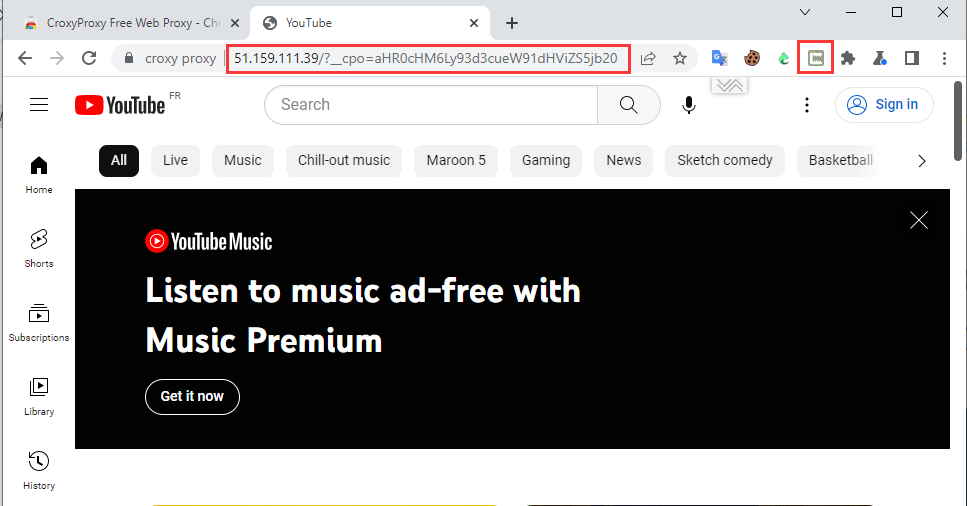 Youtube Croxy Proxy