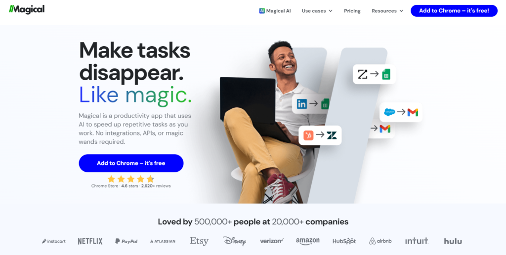 magical-web scraping linkedin